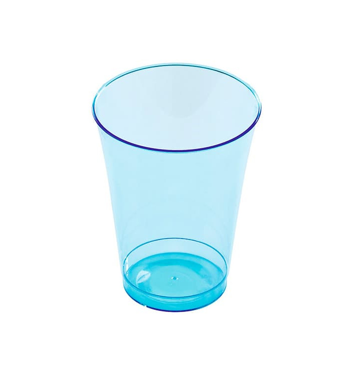 Plastic Cup PS Injection Moulding Turquoise 230 ml (150 Units)