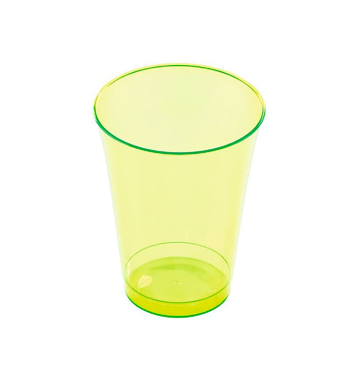 Plastic Cup PS Injection Moulding Green 230 ml (10 Units) Plastic Cup PS Injection Moulding Green 230 ml (10 Units)