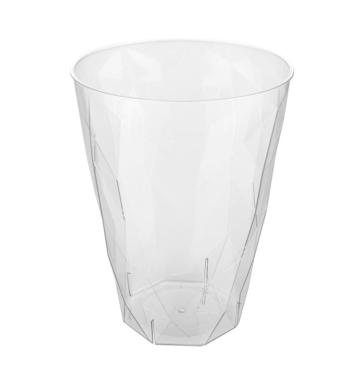 Plastic Cup PS "Ice" Clear Crystal 410 ml (420 Units) Plastic Cup PS "Ice" Clear Crystal 410 ml (420 Units)