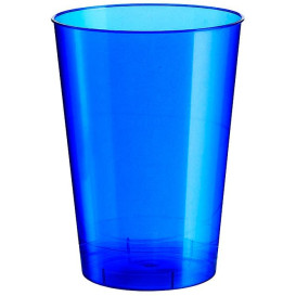 Plastic Cup PS "Moon" Blue Pearl 230ml (50 Units) 