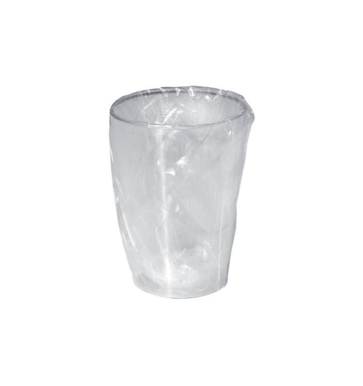 Plastic Cup PS "Moon" Wrapped Clear 230ml (500 Units) Plastic Cup PS "Moon" Wrapped Clear 230ml (500 Units)