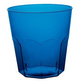 Plastic Cup PS Blue Clear Ø7,3cm 220ml (50 Units) 