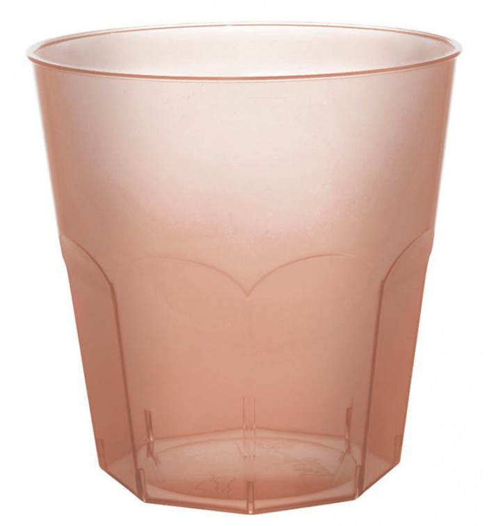 Plastic Cup PS Brown Clear Ø7,3cm 220ml (1000 Units)