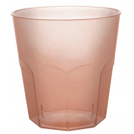 Plastic Cup PS Brown Clear Ø7,3cm 220ml (50 Units) 