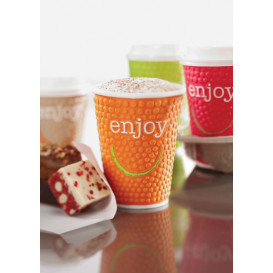 Paper Cup "Enjoy" 12 Oz/360ml Ø9,0cm (34 Units)
