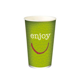 Paper Cup "Enjoy" 16 Oz/500 ml Ø9,0cm (50 Units) 
