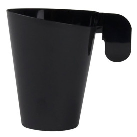 Plastic Cup "Design" Black 155ml (144 Units)