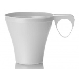 Plastic Cup White 80ml (1200 Units)