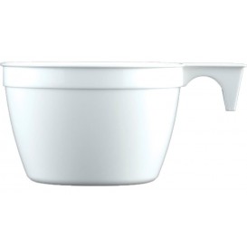 Plastic Cup White 190ml (25 Units)
