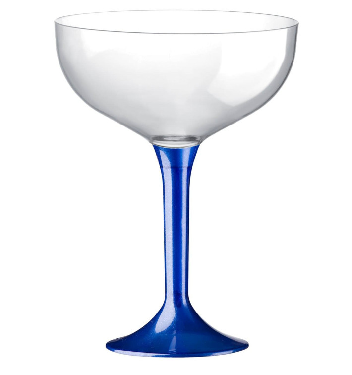 Plastic Stemmed Flute Blue Mediterranean 200ml 2P (40 Units) Plastic Stemmed Flute Blue Mediterranean 200ml 2P (40 Units)