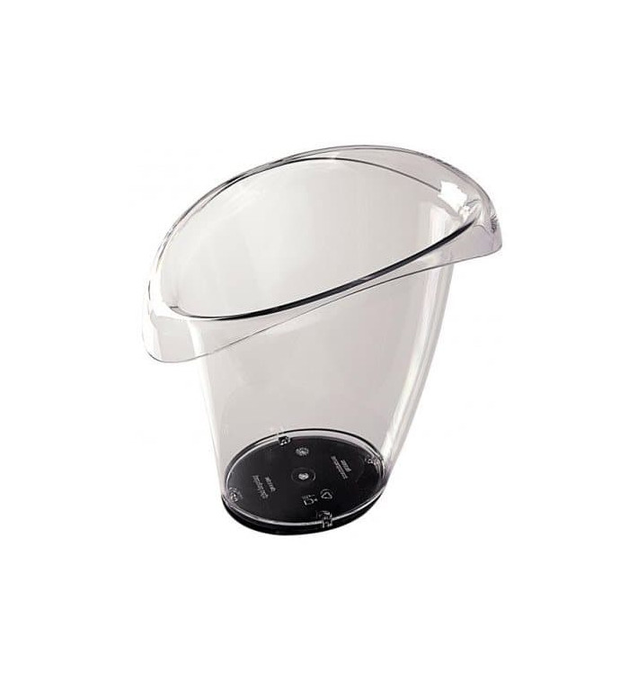 Plastic Ice Bucket Anti Drip 1 Bottle Clear SAN (1 Unit) Plastic Ice Bucket Anti Drip 1 Bottle Clear SAN (1 Unit)