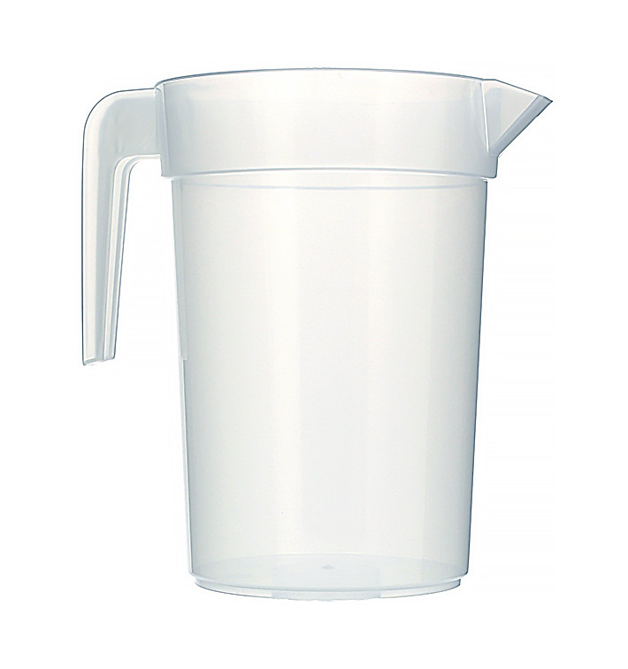 Plastic Jar PP Injection Moulding Translucent 1.000 ml (120 Units) Plastic Jar PP Injection Moulding Translucent 1.000 ml (120 Units)