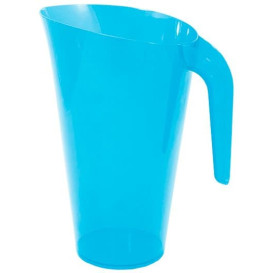 Plastic Jar PS Reusable Turquoise 1.500 ml (1 Unit)