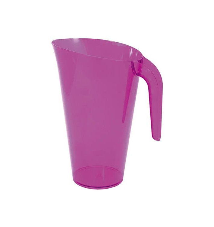 Plastic Jar PS Reusable Eggplant 1.500 ml (20 Units) Plastic Jar PS Reusable Eggplant 1.500 ml (20 Units)