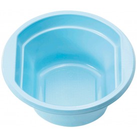 Plastic Bowl PS Light Blue 250ml Ø12cm (30 Units) 
