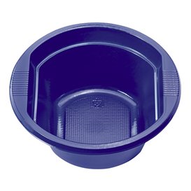 Plastic Bowl PS Dark Blue 250 ml Ø12cm (30 Units) 