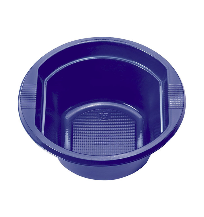 Plastic Bowl PS Dark Blue 250 ml Ø12cm (660 Units)