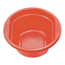 Plastic Bowl PS Red 250 ml Ø12cm (30 Units) 