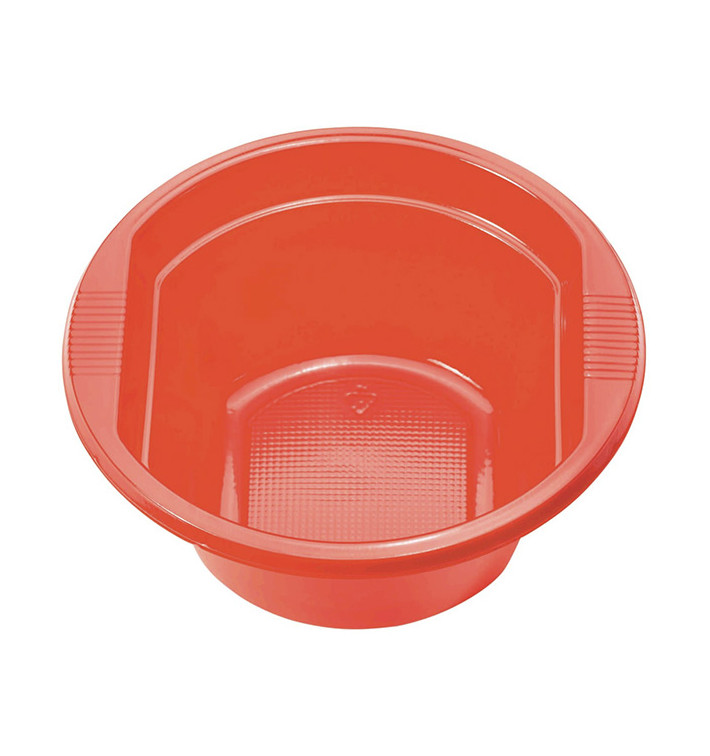 Plastic Bowl PS Red 250 ml Ø12cm (660 Units) Plastic Bowl PS Red 250 ml Ø12cm (660 Units)