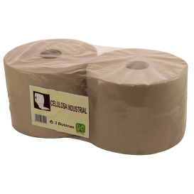 Paper Towel Roll Commercial Pulp Fiber 2 Layers Bioeco 3kg (2 Units) 