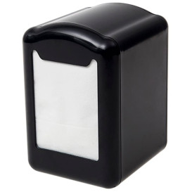 Napkin Plastic Dispenser "Miniservis" Black 17x17cm  (1 Unit)