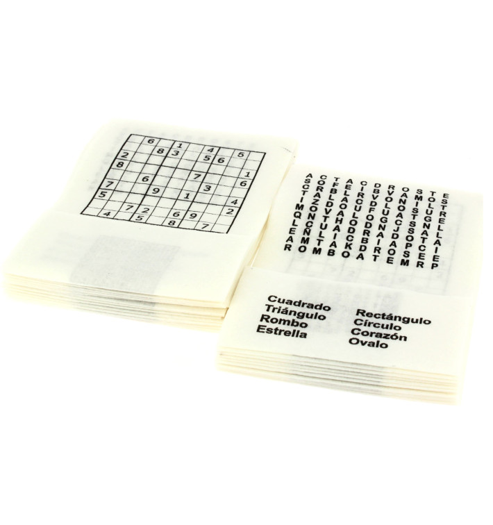 Paper Napkin Miniservis "Hobbie" 17x17cm (200 Units) Paper Napkin Miniservis "Hobbie" 17x17cm (200 Units)