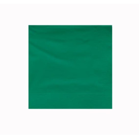Paper Napkin Edging Green 25x25cm 2C (3400 Units)