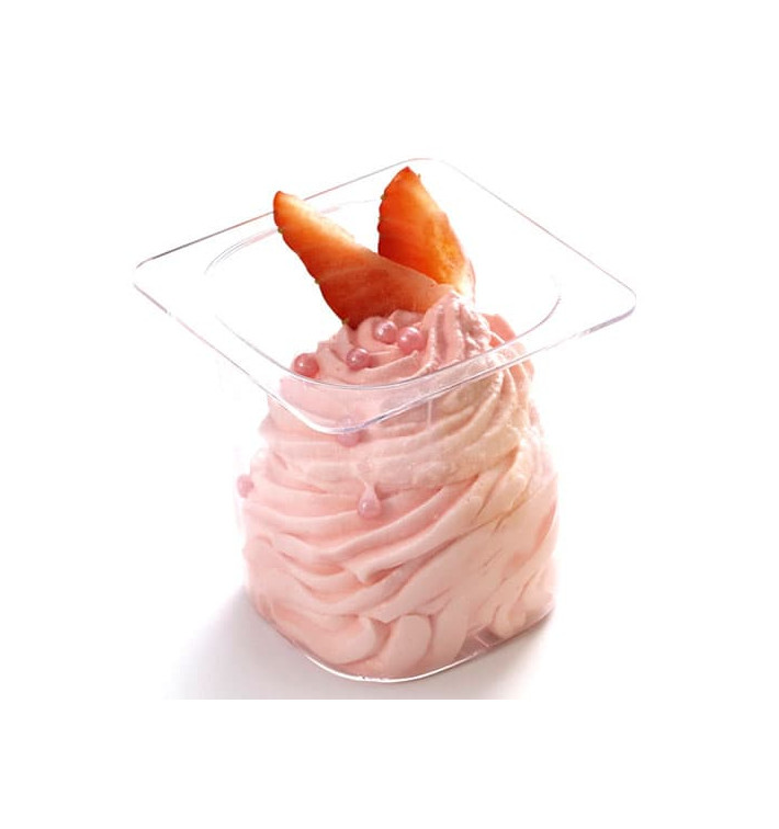 Plastic Serving Yogurt Cup "Ya'ourt" PS Clear 130ml (10 Units) Plastic Serving Yogurt Cup "Ya'ourt" PS Clear 130ml (10 Units)