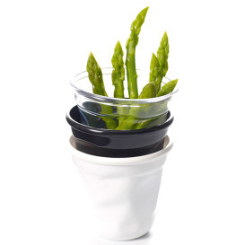 Tasting Plastic Mini Cup PS "Cabosse" White 60ml (12 Units) 