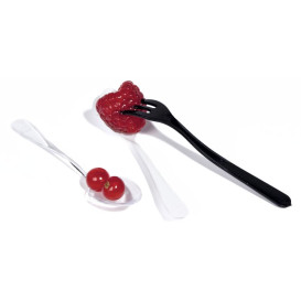 Tasting Teaspoon Clear in Box 10cm (5000 Units)