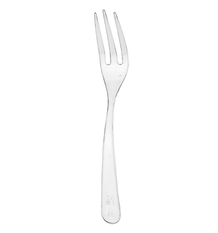 Tasting Mini Fork Clear in Box 10cm (100 Units)  