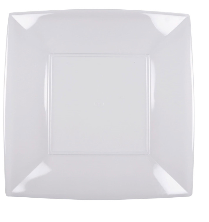 Plastic Plate Flat Clear "Nice" PS 29 cm (12 Units) (12 Units) Plastic Plate Flat Clear "Nice" PS 29 cm (12 Units) (12 Units)