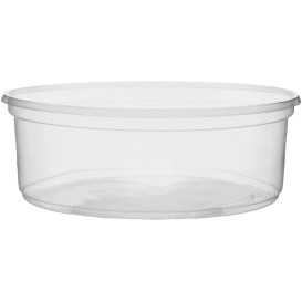 Plastic Deli Container Clear PP 150ml Ø10,5cm (100 Units)