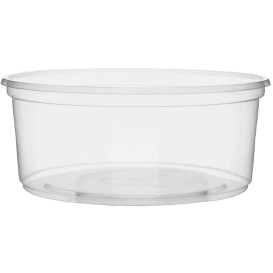 Plastic Deli Container Clear PP 200ml Ø10,5cm (100 Units) 