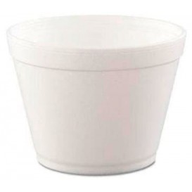 Foam Container White 16Oz/480ml Ø11cm (500 Units)