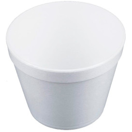 Foam Container White 24Oz/710ml Ø12,7cm (500 Units)