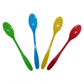 Plastic Ice Cream Spoon Pack 17,5cm (250 Units) 