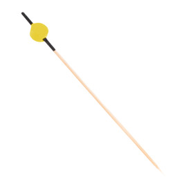Bamboo Food Pick "Japan" Design Black and Yellow 12cm (200 Units)  