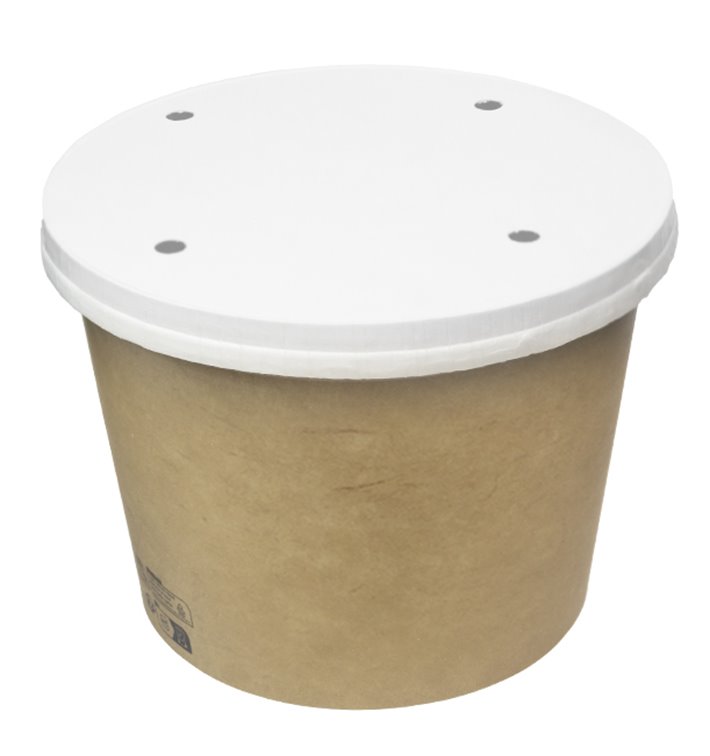 Paper Chicken Bucket 5100ml (25 Units)