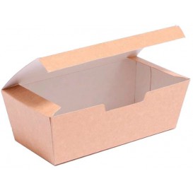 Paper Take-Out Box Kraft 16,5x7,5x6cm (25 Units) 