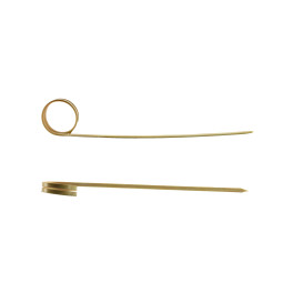 Bamboo Food Pick with Ripple Handle Design 15cm (200 Units)  