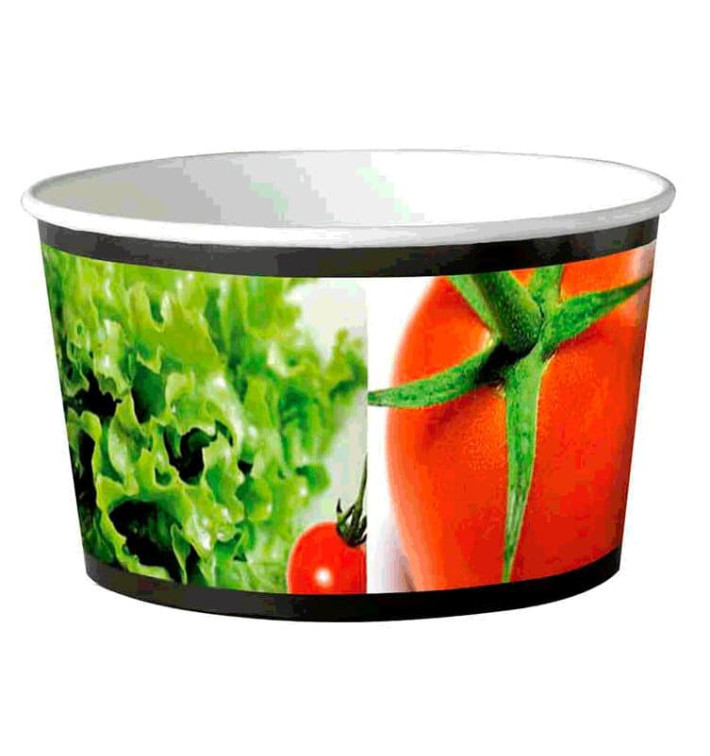 Paper Salad Bowl Large size 1030ml (34 Units) Paper Salad Bowl Large size 1030ml (34 Units)