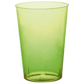 Plastic Cup PS "Moon" Lime Green Clear 230ml (1000 Units)