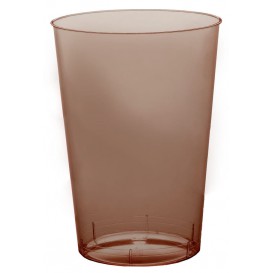 Plastic Cup PS "Moon" Brown Clear 230ml (1000 Units)