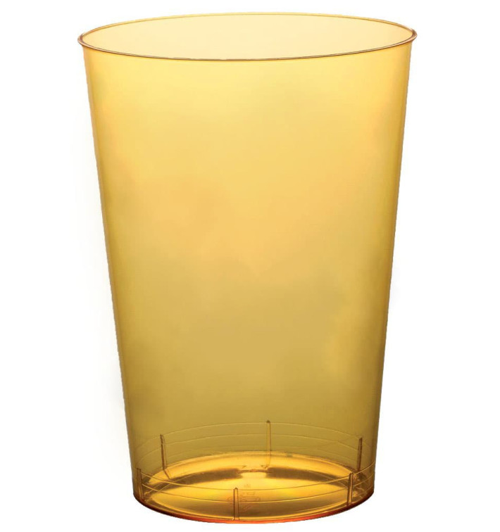 Plastic Cup PS "Moon" Yellow Clear 230ml (1000 Units) Plastic Cup PS "Moon" Yellow Clear 230ml (1000 Units)