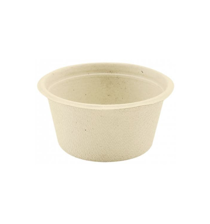 Sugarcane Container Natural 55ml (1000 Units) Sugarcane Container Natural 55ml (1000 Units)