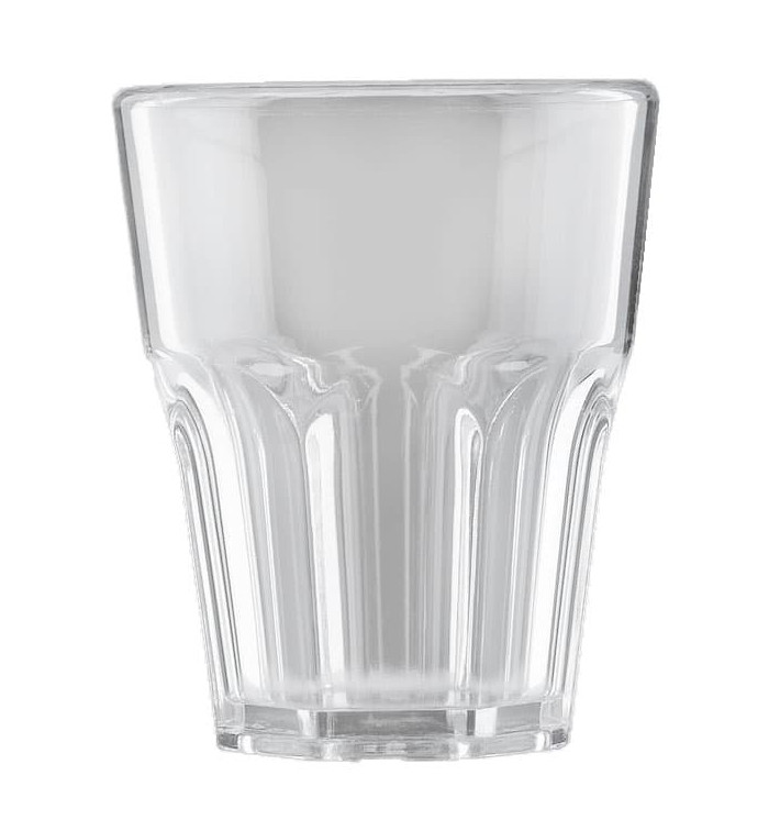Plastic Glass SAN Reusable "Rox" Clear 300ml (8 Units) Plastic Glass SAN Reusable "Rox" Clear 300ml (8 Units)