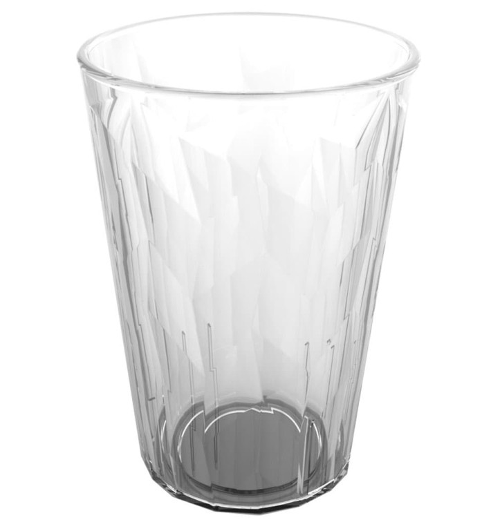 Plastic Glass SAN Reusable "Granity" Ice Clear 420 ml (5 Units) Plastic Glass SAN Reusable "Granity" Ice Clear 420 ml (5 Units)