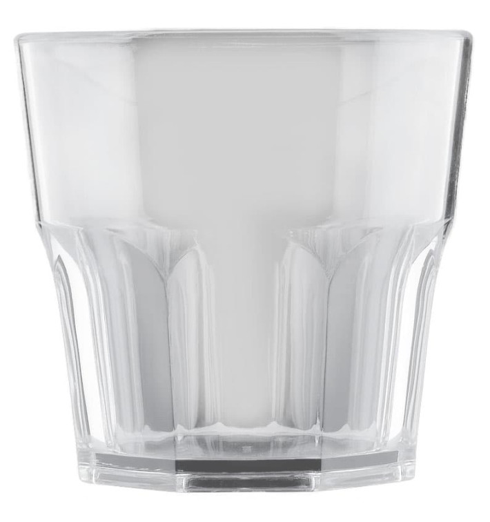 Plastic Glass SAN Reusable "Mini Drink" Clear 160ml (8 Units) Plastic Glass SAN Reusable "Mini Drink" Clear 160ml (8 Units)