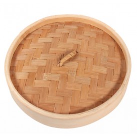 Bamboo Lid for Steamer "Maxi" Ø20cm (4 Units) 